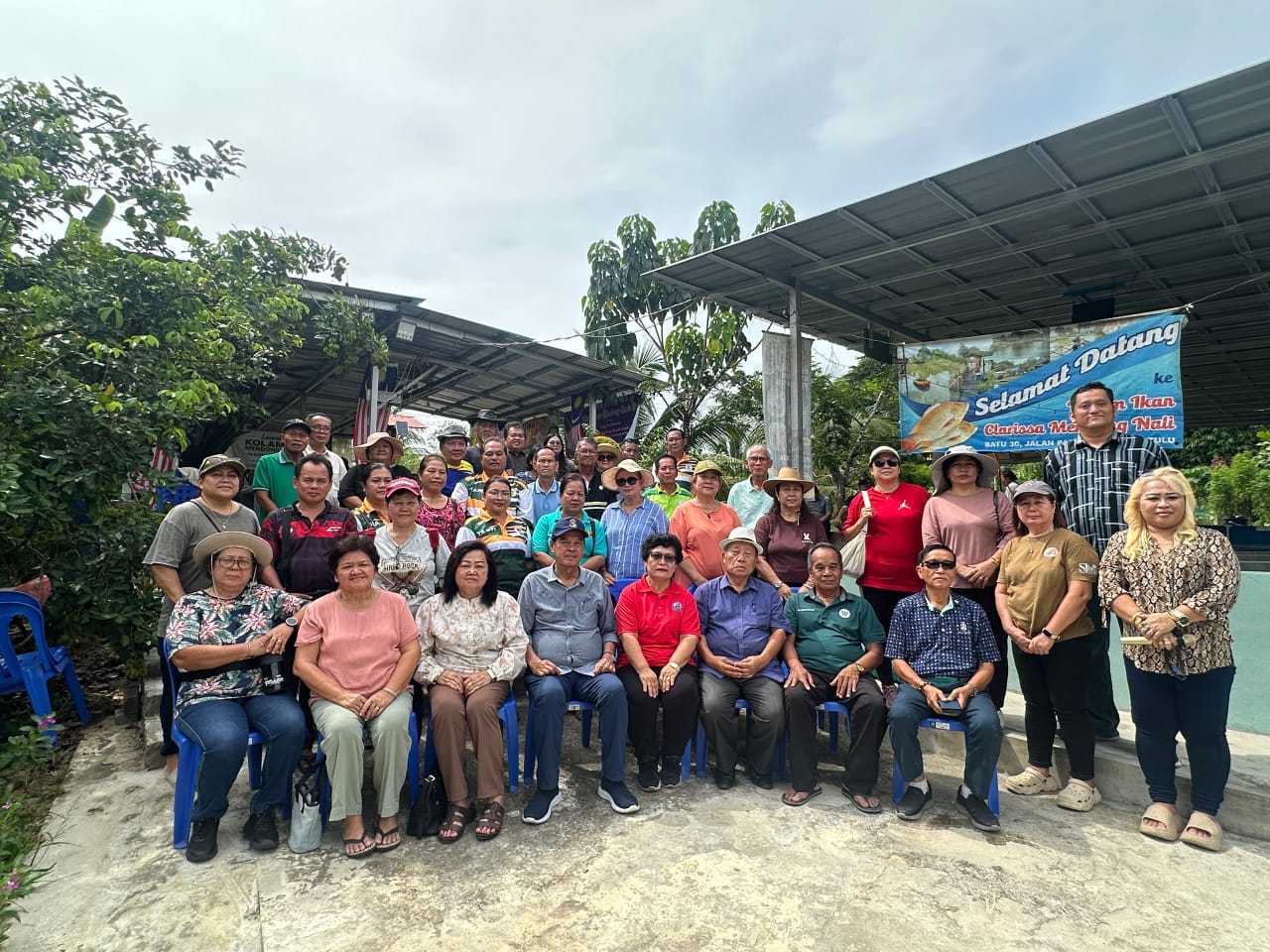YB Datuk Majang Anak Renggi visiting CMN Fish Farm, August 2026